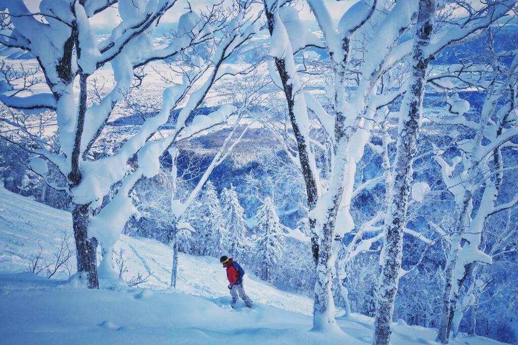 Furano Cube Sugar-方糖民宿,步行8Min到雪场,3 Brs,Max 6Ppl Екстериор снимка